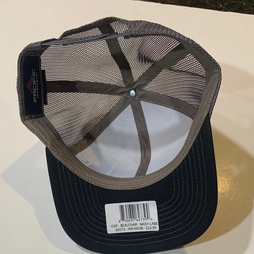 Nashville Black and Gray Trucker Hat - Picture 3 of 4